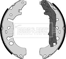 Borg & Beck BBS6368 - Σετ σιαγόνων φρένων spanosparts.gr