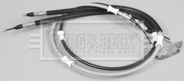 Borg & Beck BKB1640 - Ντίζα, φρένο ακινητοποίησης spanosparts.gr