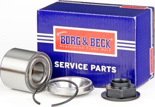 Borg & Beck BWK1107 - Σετ ρουλεμάν τροχών spanosparts.gr