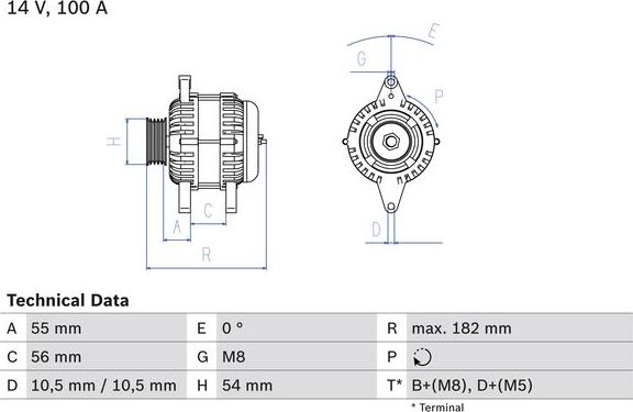 BOSCH 0 986 042 740 - Γεννήτρια spanosparts.gr