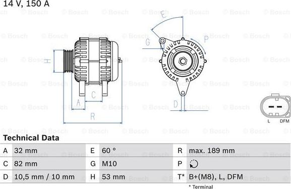 BOSCH 0 986 047 140 - Γεννήτρια spanosparts.gr