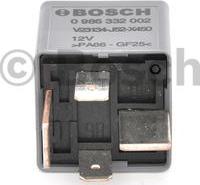 BOSCH 0 986 332 002 - Ρελέ, ρεύμα λειτουργίας spanosparts.gr