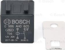 BOSCH 0 986 AH0 605 - Ρελέ, ρεύμα λειτουργίας spanosparts.gr