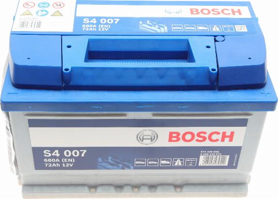 BOSCH 0 092 S40 070 - Μπαταρία εκκίνησης spanosparts.gr