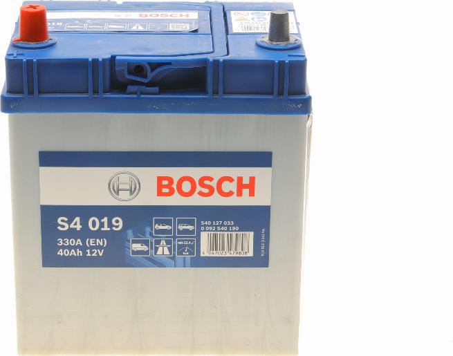 BOSCH 0 092 S40 190 - Μπαταρία εκκίνησης spanosparts.gr