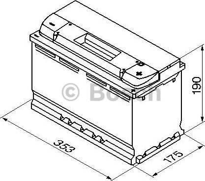 BOSCH 0 092 S40 130 - Μπαταρία εκκίνησης spanosparts.gr