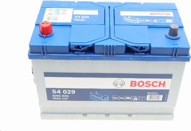 BOSCH 0 092 S40 290 - Μπαταρία εκκίνησης spanosparts.gr