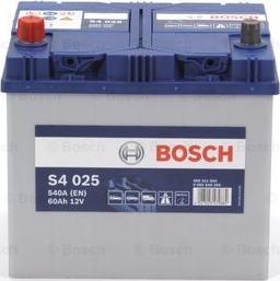 BOSCH 0 092 S40 250 - Μπαταρία εκκίνησης spanosparts.gr
