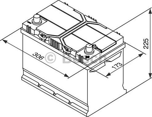 BOSCH 0 092 S40 280 - Μπαταρία εκκίνησης spanosparts.gr