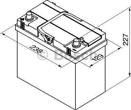 BOSCH 0 092 S40 220 - Μπαταρία εκκίνησης spanosparts.gr