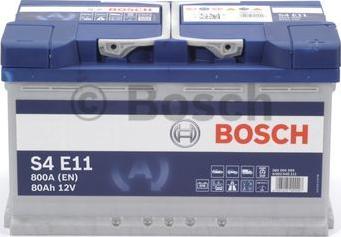 BOSCH 0 092 S4E 111 - Μπαταρία εκκίνησης spanosparts.gr