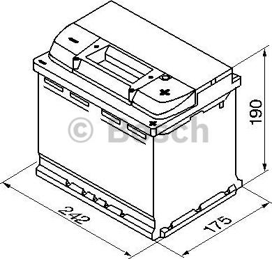 BOSCH 0 092 S50 050 - Μπαταρία εκκίνησης spanosparts.gr