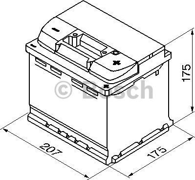 BOSCH 0 092 S50 010 - Μπαταρία εκκίνησης spanosparts.gr