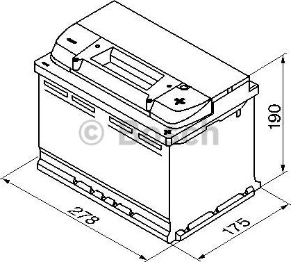 BOSCH 0 092 S50 080 - Μπαταρία εκκίνησης spanosparts.gr