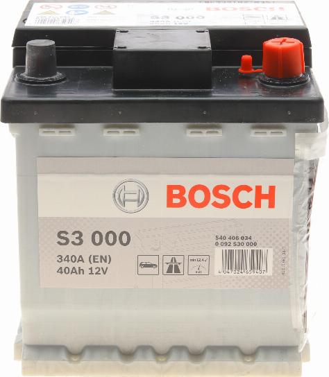 BOSCH 0 092 S30 000 - Μπαταρία εκκίνησης spanosparts.gr