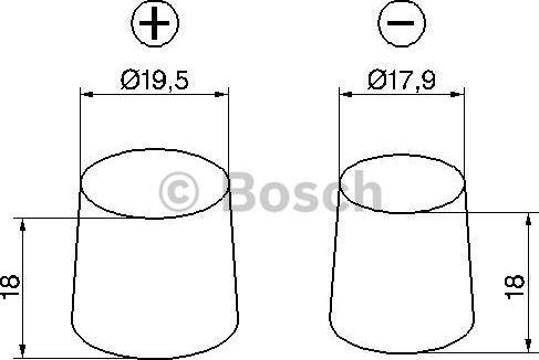 BOSCH 0 092 S40 280 - Μπαταρία εκκίνησης spanosparts.gr