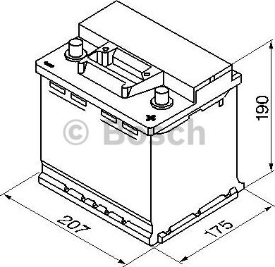 BOSCH 0 092 S30 020 - Μπαταρία εκκίνησης spanosparts.gr
