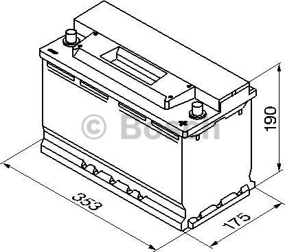 BOSCH 0 092 S30 130 - Μπαταρία εκκίνησης spanosparts.gr