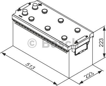 BOSCH 0 092 T30 770 - Μπαταρία εκκίνησης spanosparts.gr