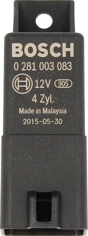 BOSCH 0 281 003 083 - Εγκέφαλος, χρόνος προθέρμανσης spanosparts.gr