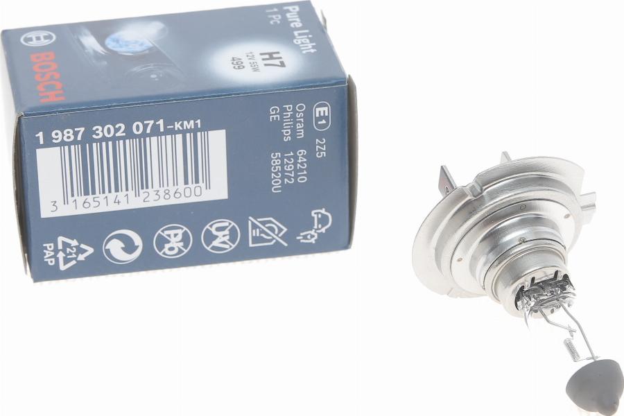 BOSCH 1 987 302 071 - Λυχνία, μεγάλα φώτα spanosparts.gr