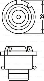 BOSCH 1 987 302 852 - Λυχνία, προβολείς spanosparts.gr