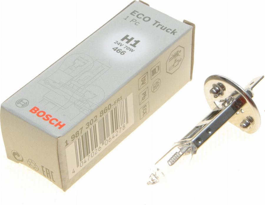 BOSCH 1 987 302 860 - Λυχνία, μεγάλα φώτα spanosparts.gr