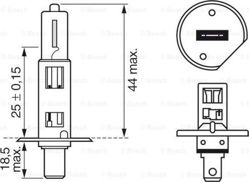BOSCH 1 987 302 860 - Λυχνία, μεγάλα φώτα spanosparts.gr