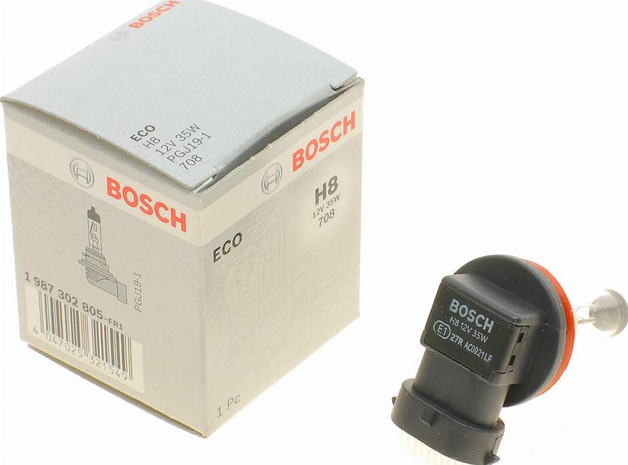BOSCH 1 987 302 805 - Λυχνία, μεγάλα φώτα spanosparts.gr