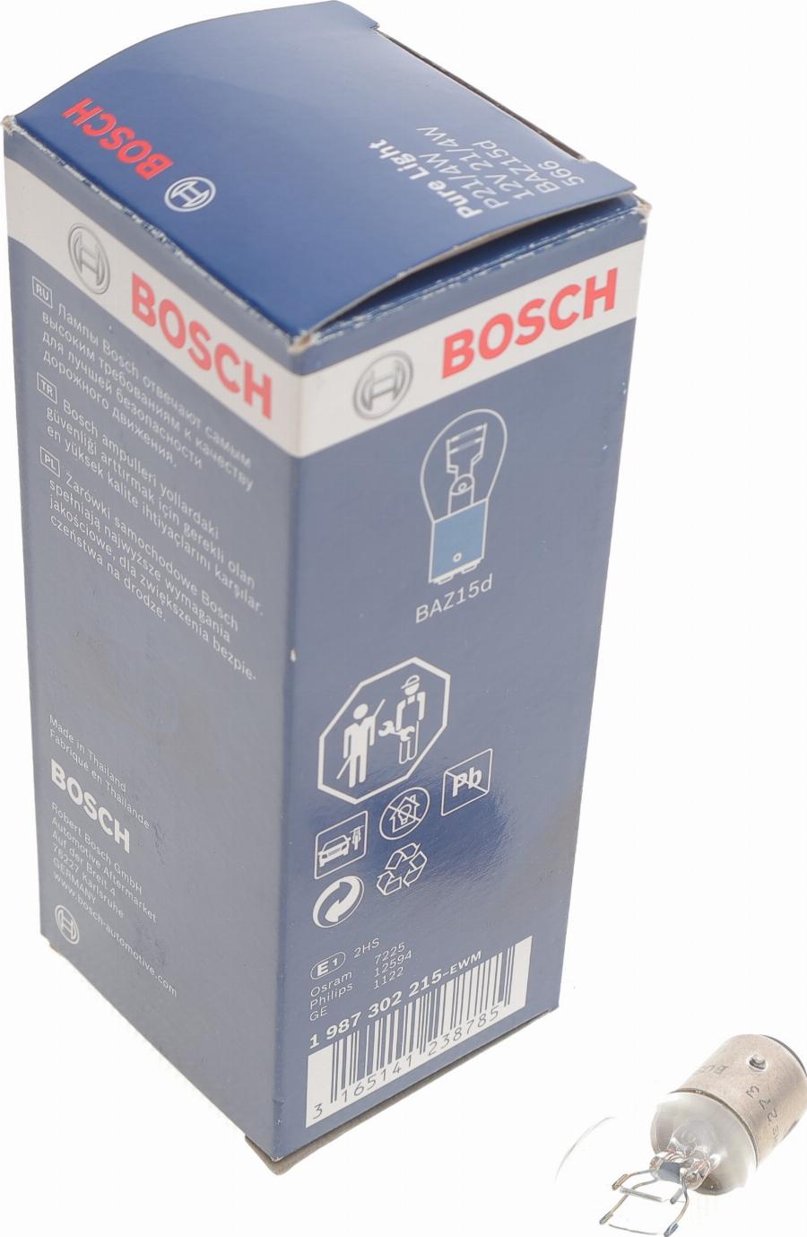 BOSCH 1 987 302 215 - Λυχνία, φώτα φρένων spanosparts.gr