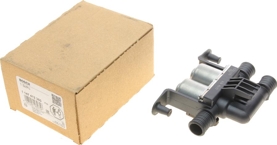 BOSCH 1 147 412 353 - Βαλβίδα ελέγχου ψυκτικού spanosparts.gr