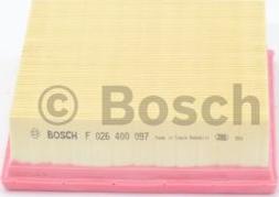 BOSCH F 026 400 097 - Φίλτρο αέρα spanosparts.gr