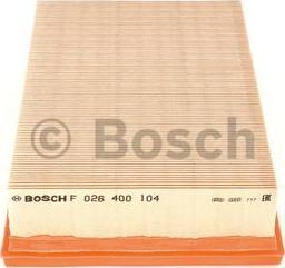 BOSCH F 026 400 104 - Φίλτρο αέρα spanosparts.gr