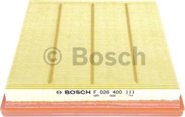 BOSCH F 026 400 111 - Φίλτρο αέρα spanosparts.gr