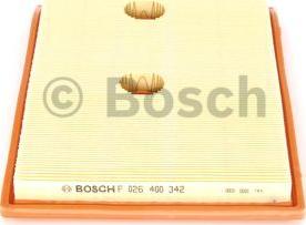 BOSCH F 026 400 342 - Φίλτρο αέρα spanosparts.gr