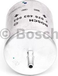 BOSCH F 026 403 003 - Φίλτρο καυσίμου spanosparts.gr