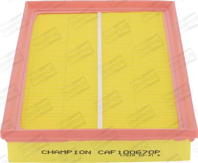 Champion CAF100670P - Φίλτρο αέρα spanosparts.gr