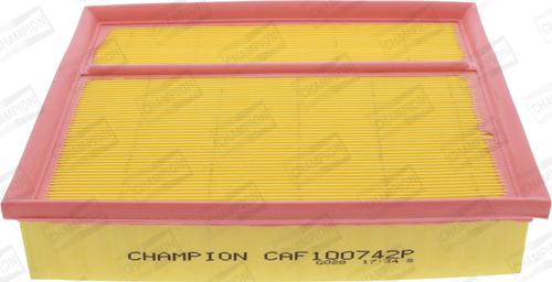 Champion CAF100742P - Φίλτρο αέρα spanosparts.gr
