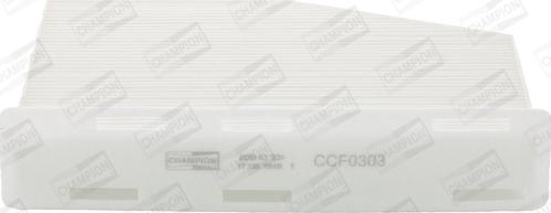 Champion CCF0303 - Φίλτρο, αέρας εσωτερικού χώρου spanosparts.gr