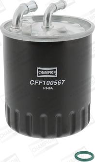 Champion CFF100567 - Φίλτρο καυσίμου spanosparts.gr