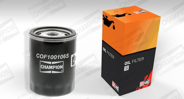 Champion COF100106S - Φίλτρο λαδιού spanosparts.gr