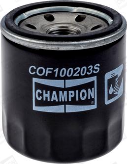Champion COF100203S - Φίλτρο λαδιού spanosparts.gr