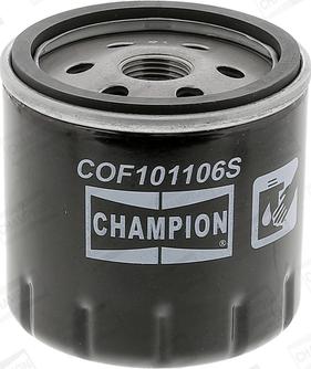 Champion COF101106S - Φίλτρο λαδιού spanosparts.gr