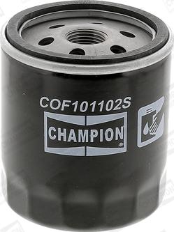 Champion COF101102S - Φίλτρο λαδιού spanosparts.gr
