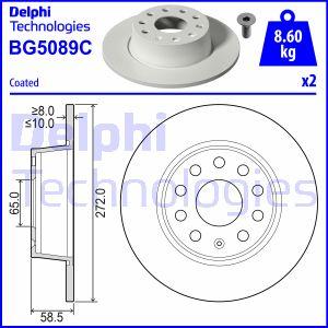Delphi BG5089C - Δισκόπλακα spanosparts.gr