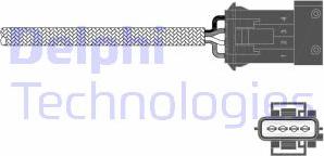 Delphi ES20341-12B1 - Αισθητήρας λάμδα spanosparts.gr