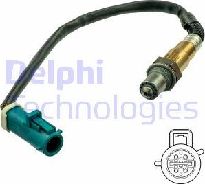 Delphi ES21095-12B1 - Αισθητήρας λάμδα spanosparts.gr