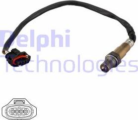 Delphi ES21083-12B1 - Αισθητήρας λάμδα spanosparts.gr
