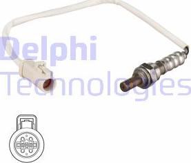 Delphi ES21082-12B1 - Αισθητήρας λάμδα spanosparts.gr