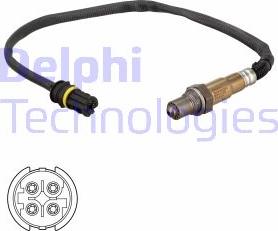 Delphi ES21190-12B1 - Αισθητήρας λάμδα spanosparts.gr